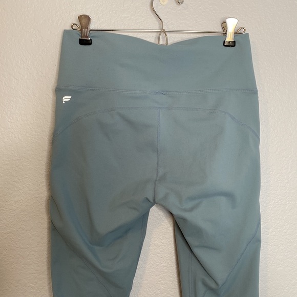 Fabletics Powerhold blue leggings size small medium - Picture 3 of 9